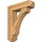 Ekena Millwork Legacy Craftsman Rough Sawn Bracket w/ Offset Brace, Western Red Cedar, 8"W x 30"D x 36"H BKT0806X30X36LEC04RWR - alternate 1